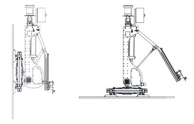 Glass Manipluator Tilting Glass Manipluator Tilting
